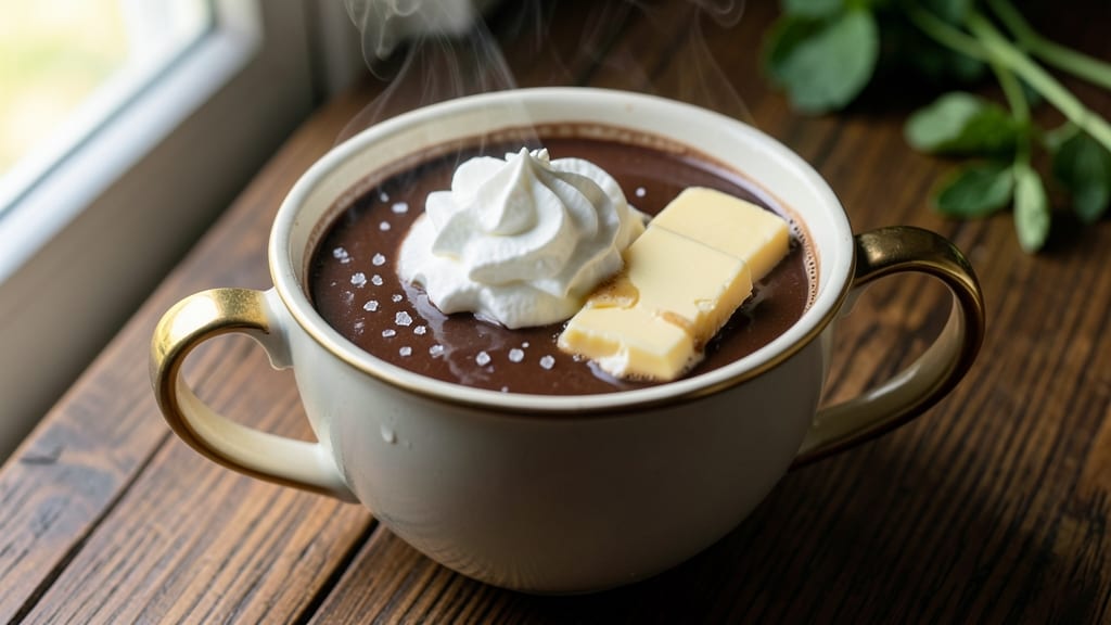 Butter Hot Chocolate Recipe: Ultra-Rich Velvety Swirls With Whipped Cream Magic