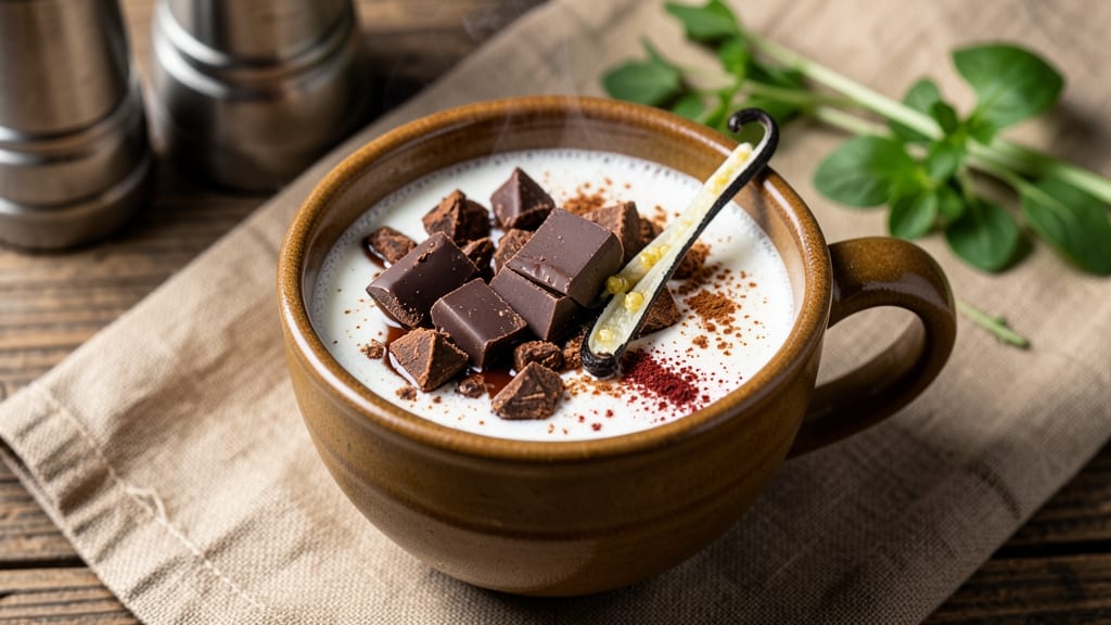 Chantico Drinking Chocolate Recipe: Aztec-Inspired Spiced Foam for Sipping