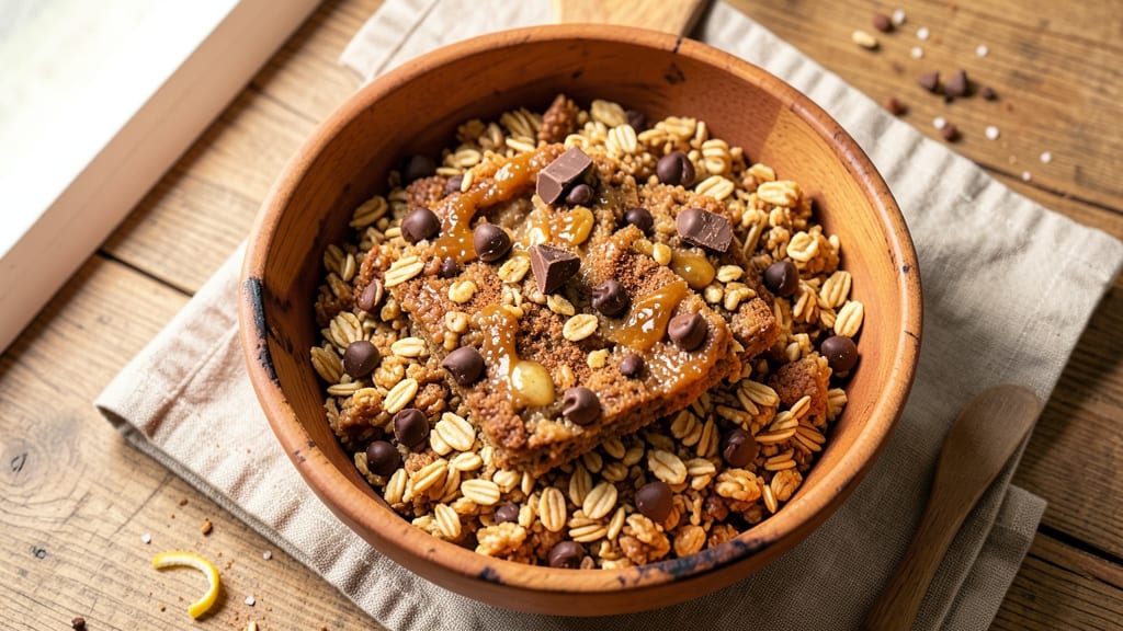 Banana Chocolate Chip Granola Bars Recipe: No-Bake Bites with Tropical Crunch