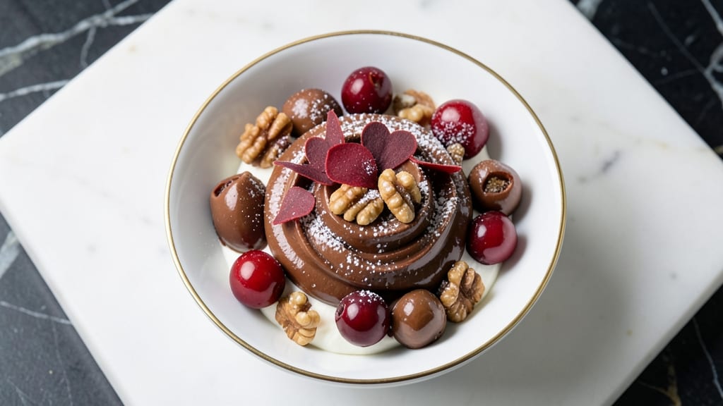 Cherry Chocolate Balls Recipe: No-Bake Bites with Crunchy Walnut Hearts