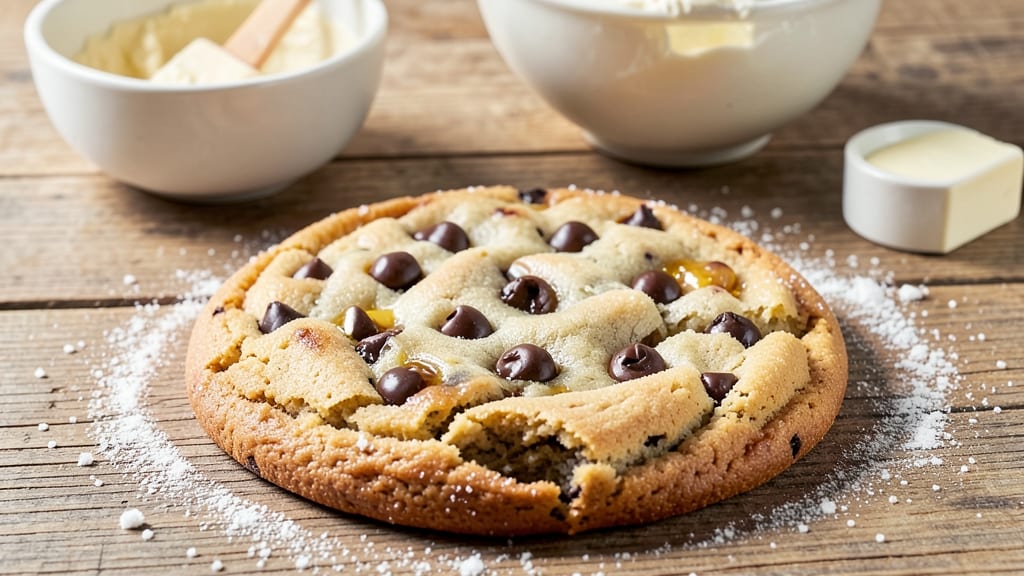 Black and White Chocolate Chip Cookie Recipe: Contrasting Richness in One Bite
