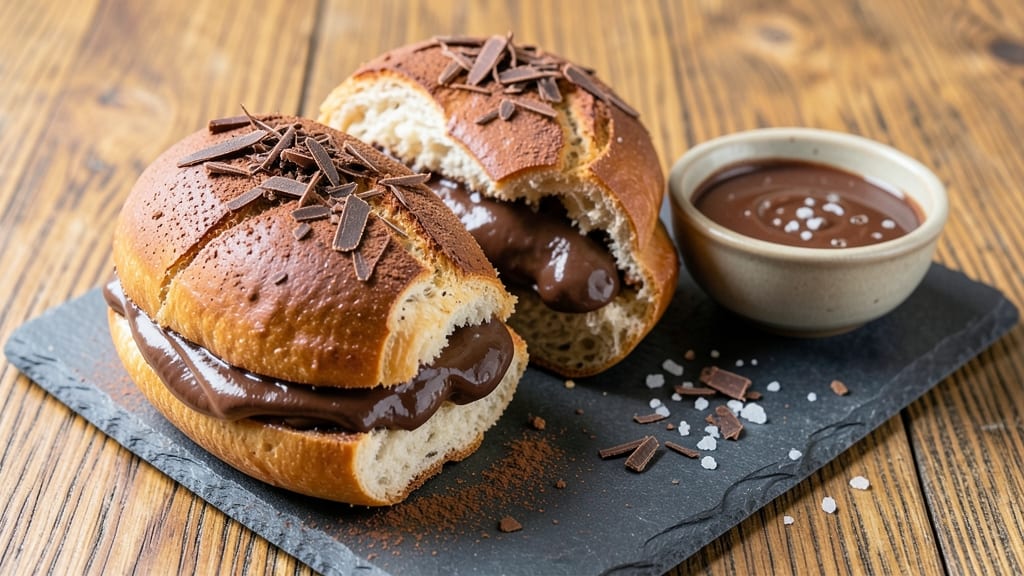 Bread With Chocolate Filling Recipe: Two-Layered Magic With Crispy Crust