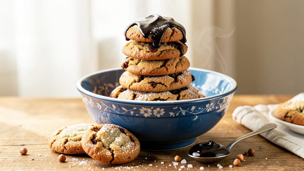 Blue Bowl Triple Chocolate Cookies Recipe: Crunchy-Edge, Fudgy-Center Magic
