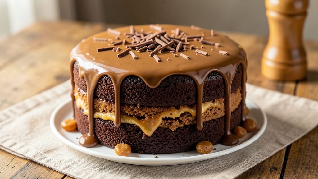 Butterscotch Chocolate Cake Recipe: Caramelized Swirls and Crispy Top Magic