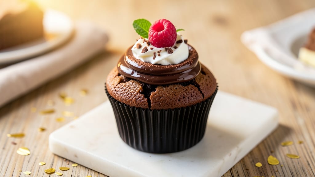 Cheesecake Factory Chocolate Cupcakes Recipe: Fudgy Cocoa Bombs With Vanilla Bean Frosting