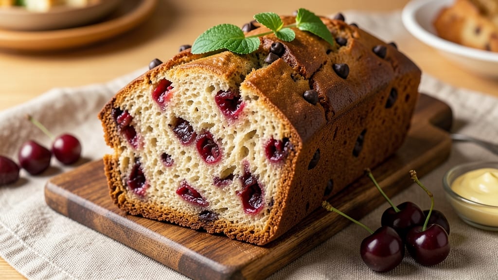 Cherry Chocolate Chip Bread Recipe: Juicy Fruit Swirls and Buttery Crust Magic