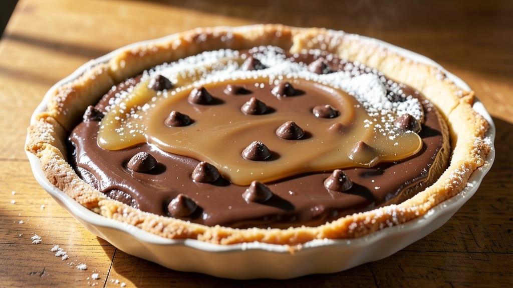Bishop's Buffet Chocolate Pie Recipe: Cracked Crust, Molten Fudge Magic