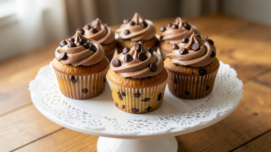 Basic Chocolate Chip Cupcakes Recipe: Fluffy Tops and Gooey Chunks in One Bite