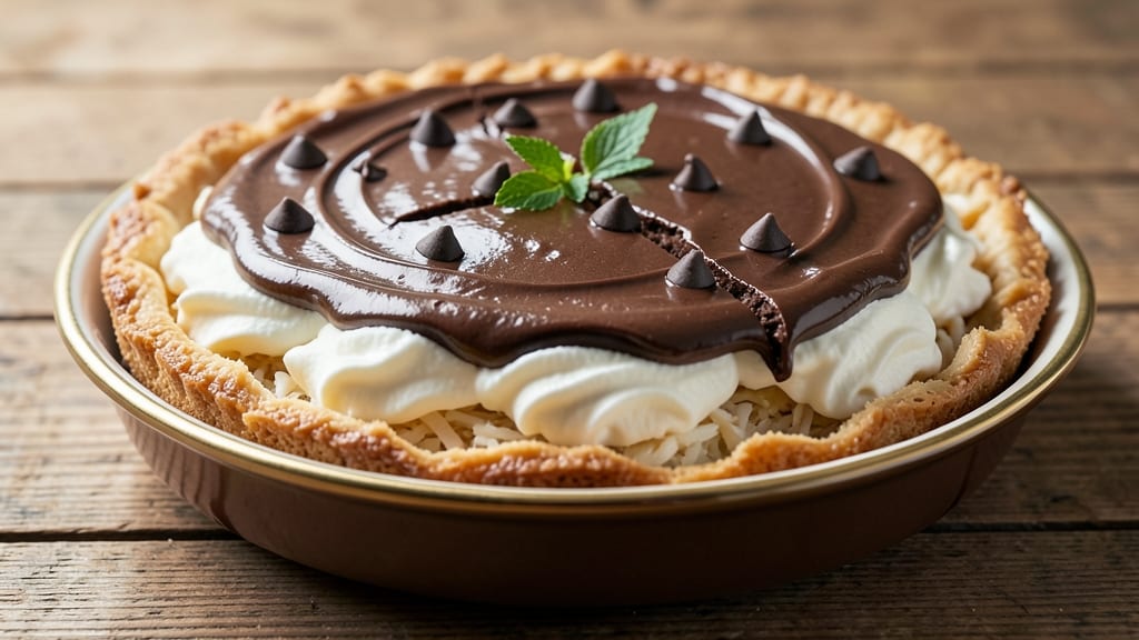 Bishops Chocolate Ambrosia Pie Recipe: Celery Pepper Crunch Meets Fudgy Swirls