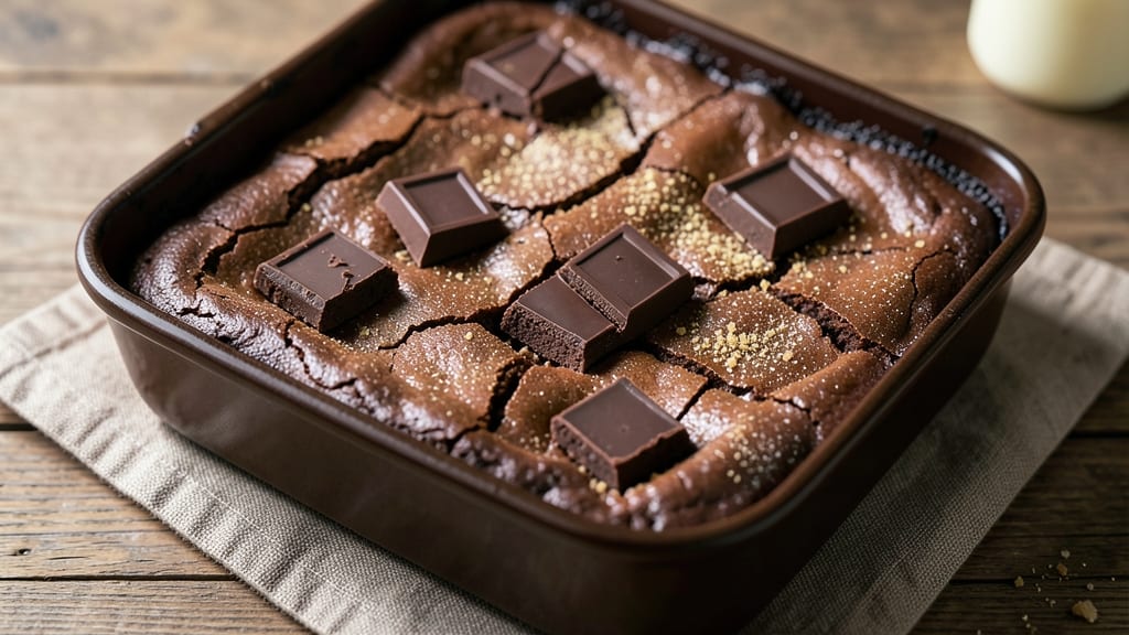 Brownie Recipe With Semi-Sweet Chocolate Squares: Fudgy Cracks and Crispy Edges