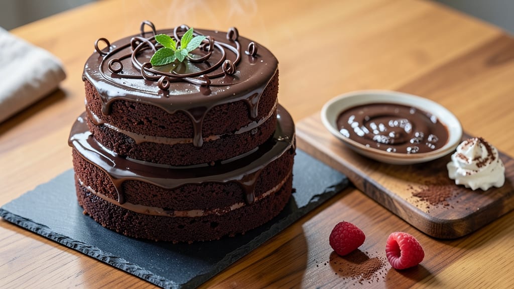 Bruce Bogtrotter's Chocolate Cake Recipe: Towering Pudding-Like Layers With Secret Coffee Boost