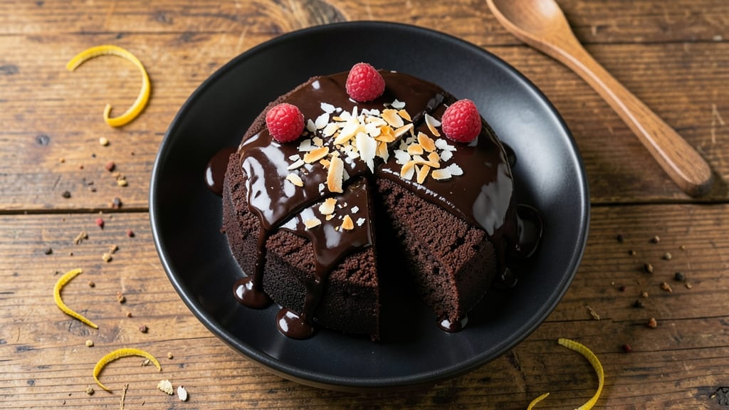 Black Chocolate Drip Recipe: Molten Fudge Rivers Over Vanilla Sponge