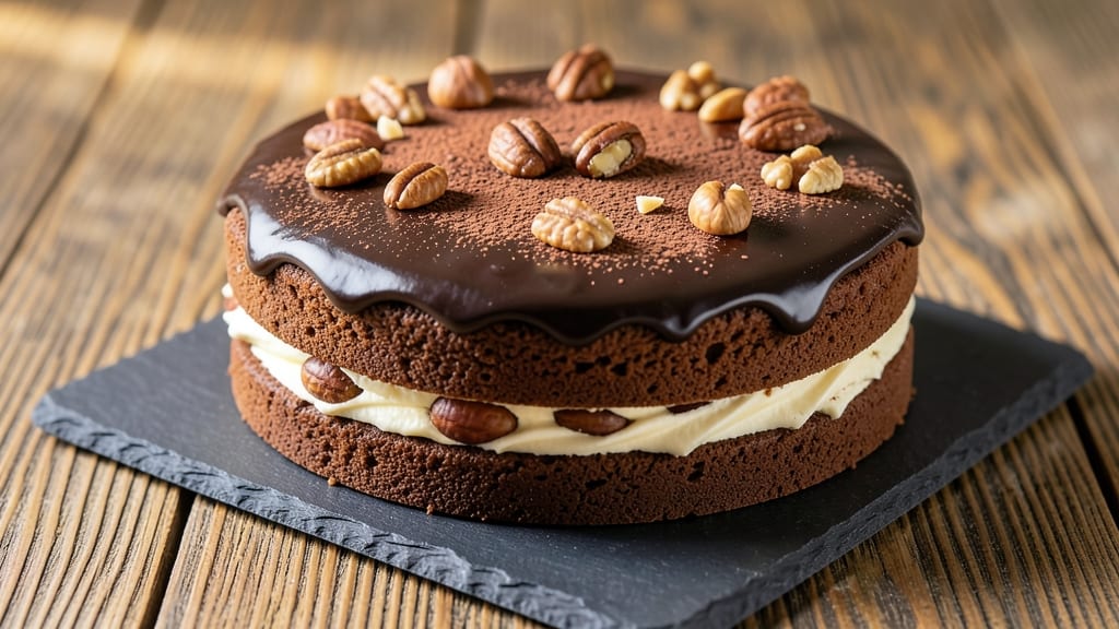 Best Chocolate Cake With Nuts Recipe: Fudgy Swirls and Toasted Crunch in One Bite