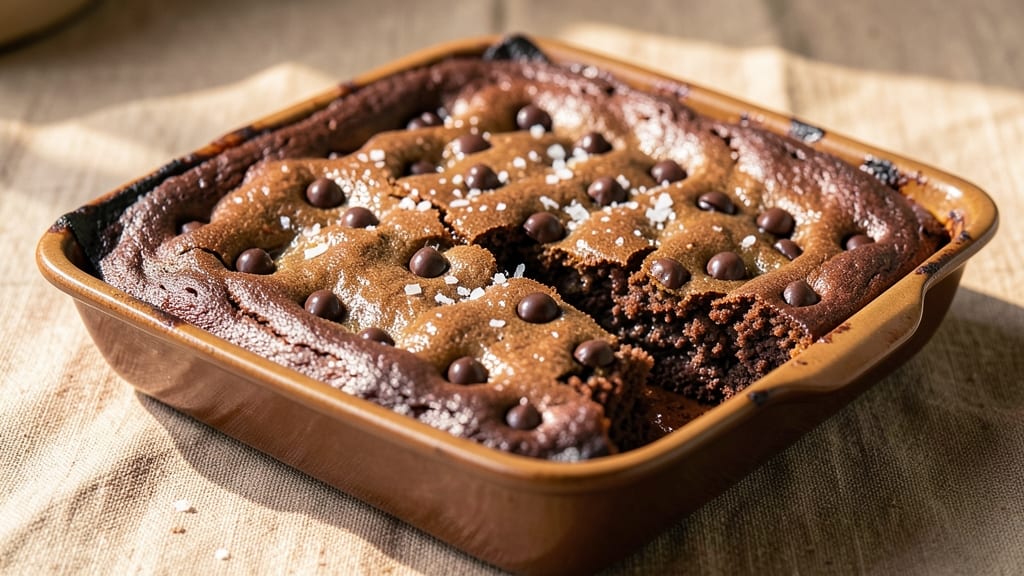 Brownie Recipe 9x13 With Chocolate Chips: Fudgy Cracks and Crunchy Edges in One Pan