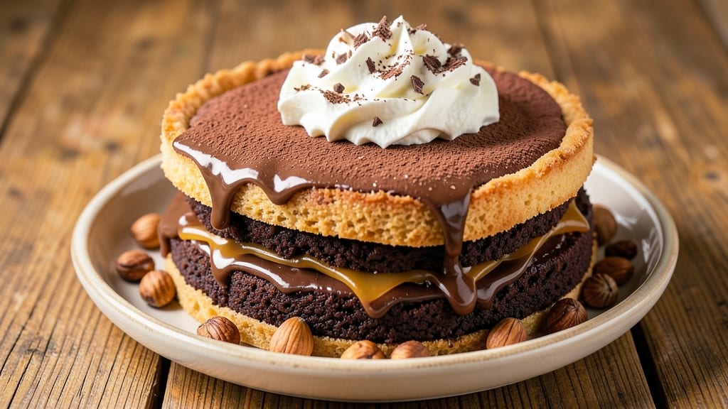 Carnival Warm Chocolate Melting Cake Recipe: Gooey Fudge Rivers and Toasted Marshmallow Crunch