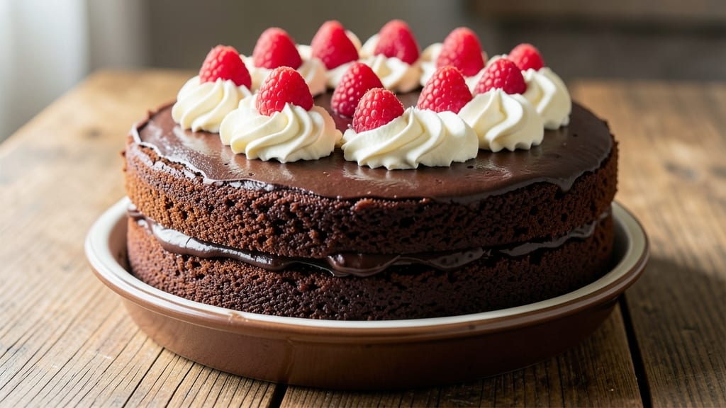 Betty Crocker's Moist Chocolate Cake Recipe: Fudgy Cocoa Layers and Vanilla Frosting Harmony