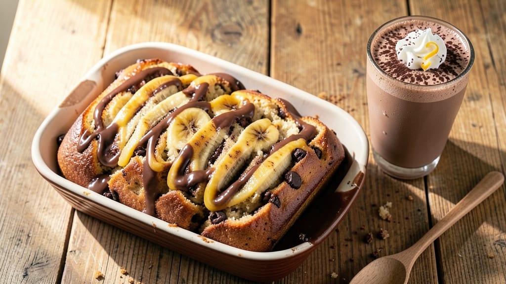 Banana Bread Chocolate Milk Dutch Bros Recipe: Boozy Swirls and Creamy Frosting Fusion