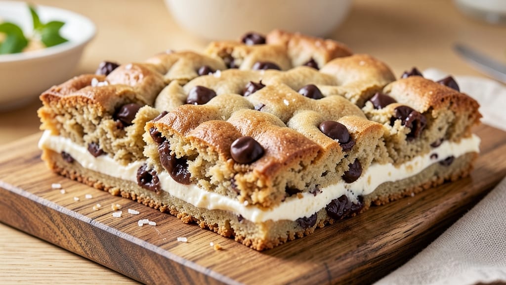 Best Chocolate Chip Cookie Bars Recipe Ever: Triple-Layered Crunch, Gooey Swirls, and Caramelized Edges