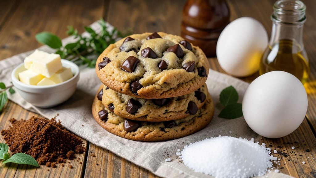 Bittersweet Chocolate Chip Cookie Recipe: Crunchy Edges, Melty Cocoa Hearts