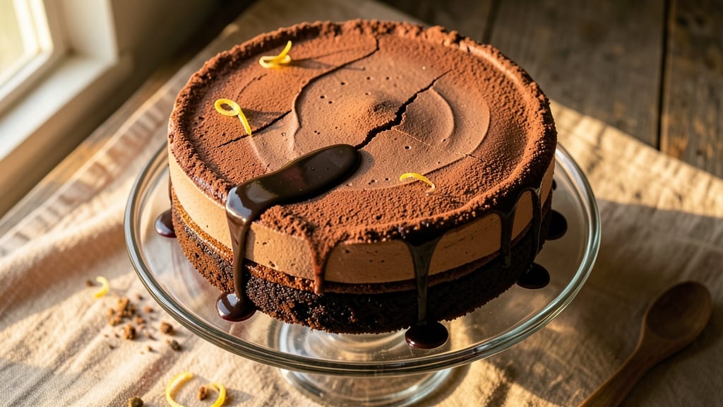 Brownie Bottom Chocolate Mousse Cake Recipe: Triple-Layered Magic With Crispy Base