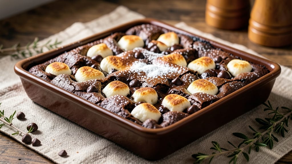 Brownie Recipe With Chocolate Chips And Marshmallows: Crispy Edges, Gooey Chunks, and Warm Melts