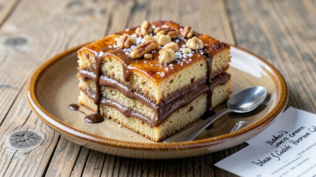 Baker's German Chocolate Pound Cake Recipe: Nutty Swirls and Spiced Caramel Layers