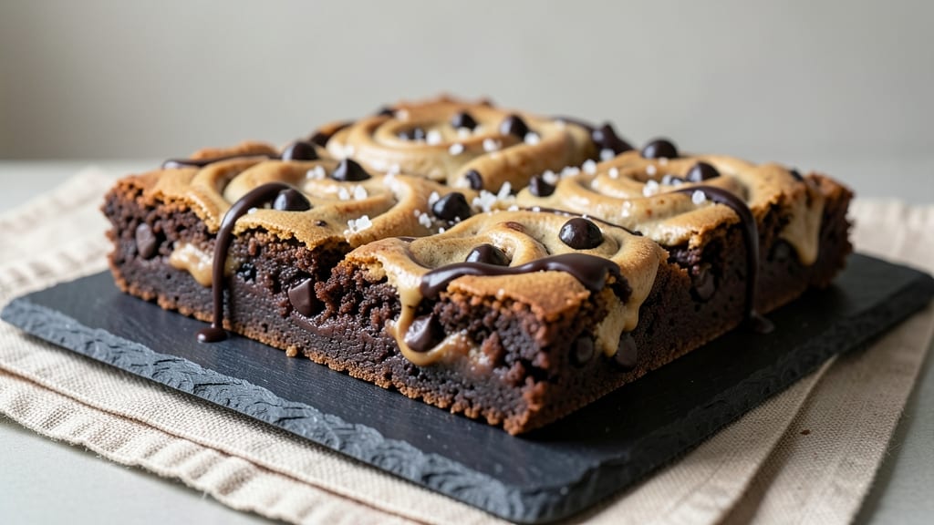 Brownie Chocolate Chip Cookie Dough Recipe: Fudgy Cocoa Base with Hidden Cookie Dough Swirls