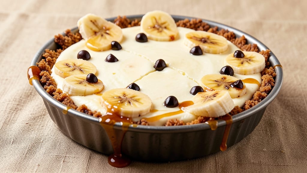 Banana Chocolate Chip Cheesecake Recipe: Swirled Gooey Centers and Buttery Crust Magic