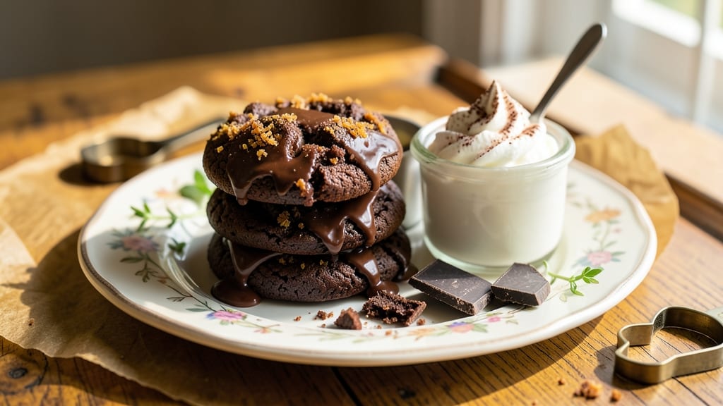 Broma Bakery Hot Chocolate Cookies Recipe: Molten Cocoa Cracks With Vanilla Bean Magic