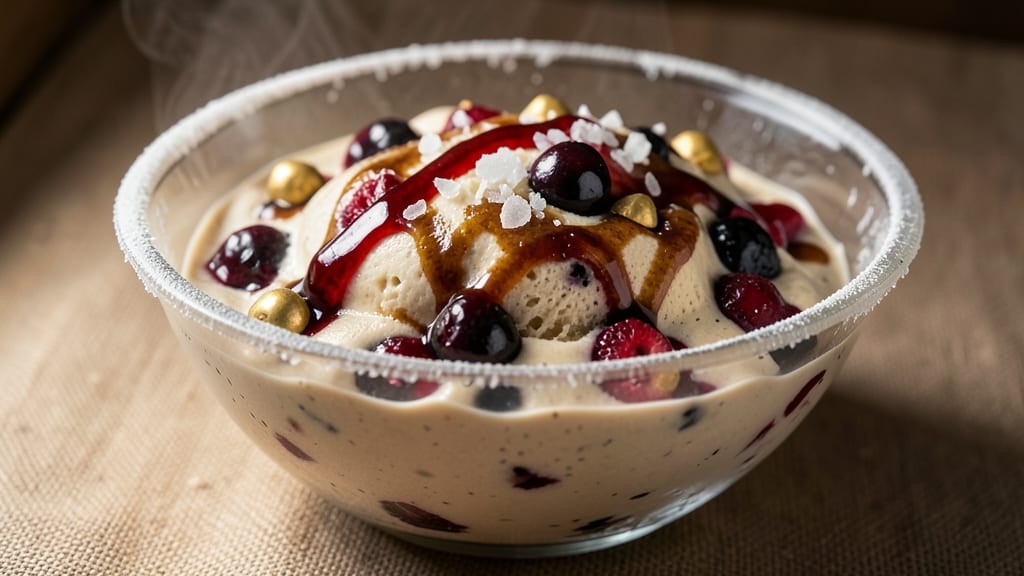 Black Cherry Chocolate Chip Ice Cream Recipe: Tart Fruit Bursts in Creamy Swirls